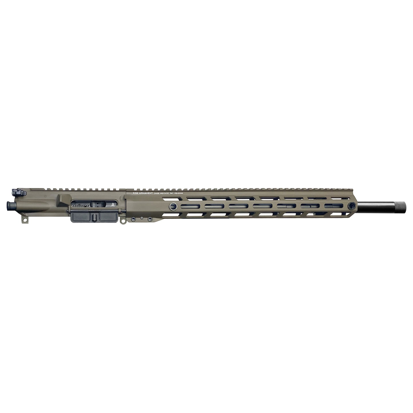 Rise Cmplt Uppr 6mm Arc 18" Pat Brn
