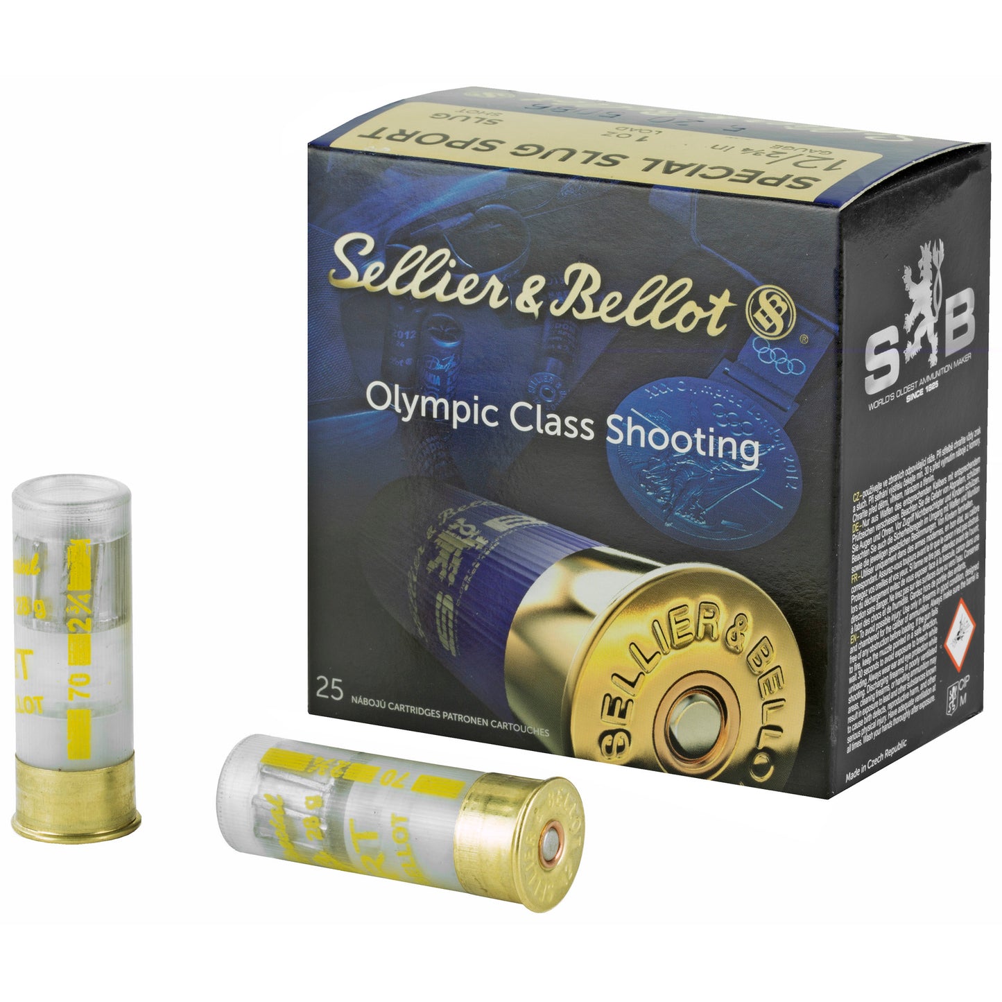 S&b 12ga 2.75 1 Oz Slug 250rd Cs