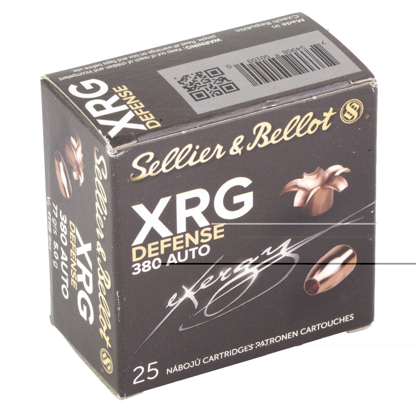 S&b 380 Acp 77gr Xrg 25/1000