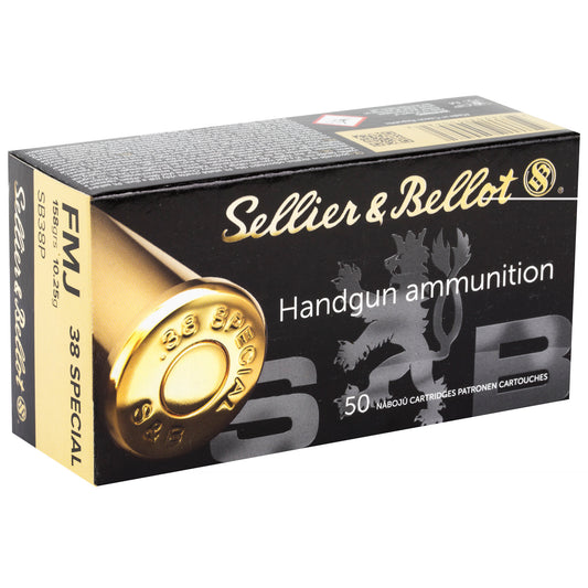 S&b 38spl 158 Fmj 1000rd Cs