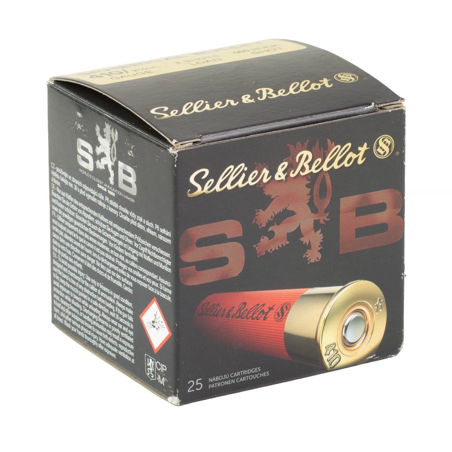 S&b 410ga 2.5" 000 3balls 25/500