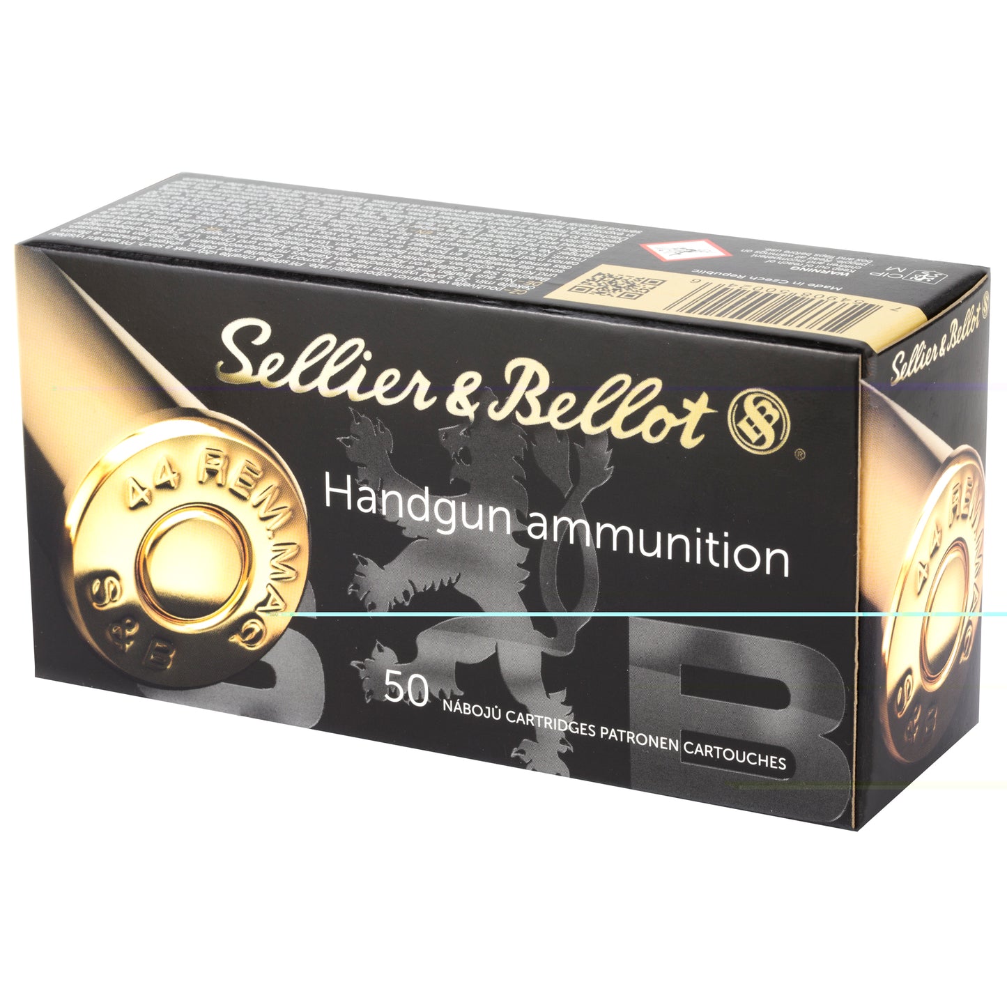 S&b 44rem Mag 240gr Sp 50/600