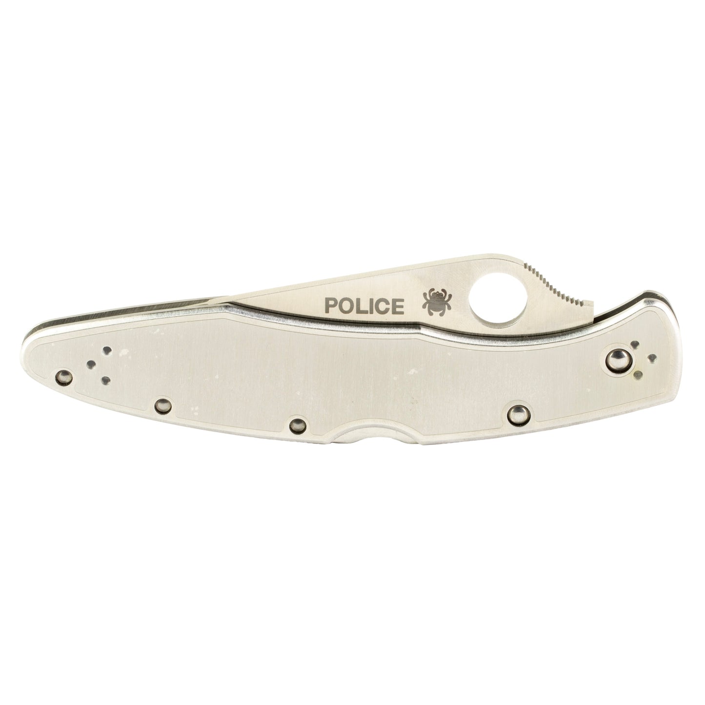 Spyderco Police Stnls Plainedge