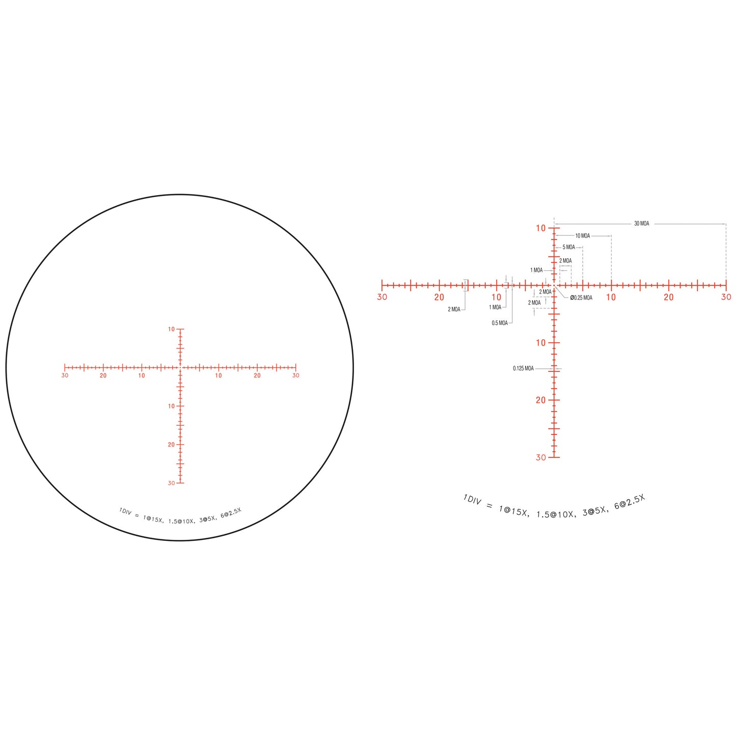 Trijicon Credo Hx 2.5-15x56 Sfp Moa