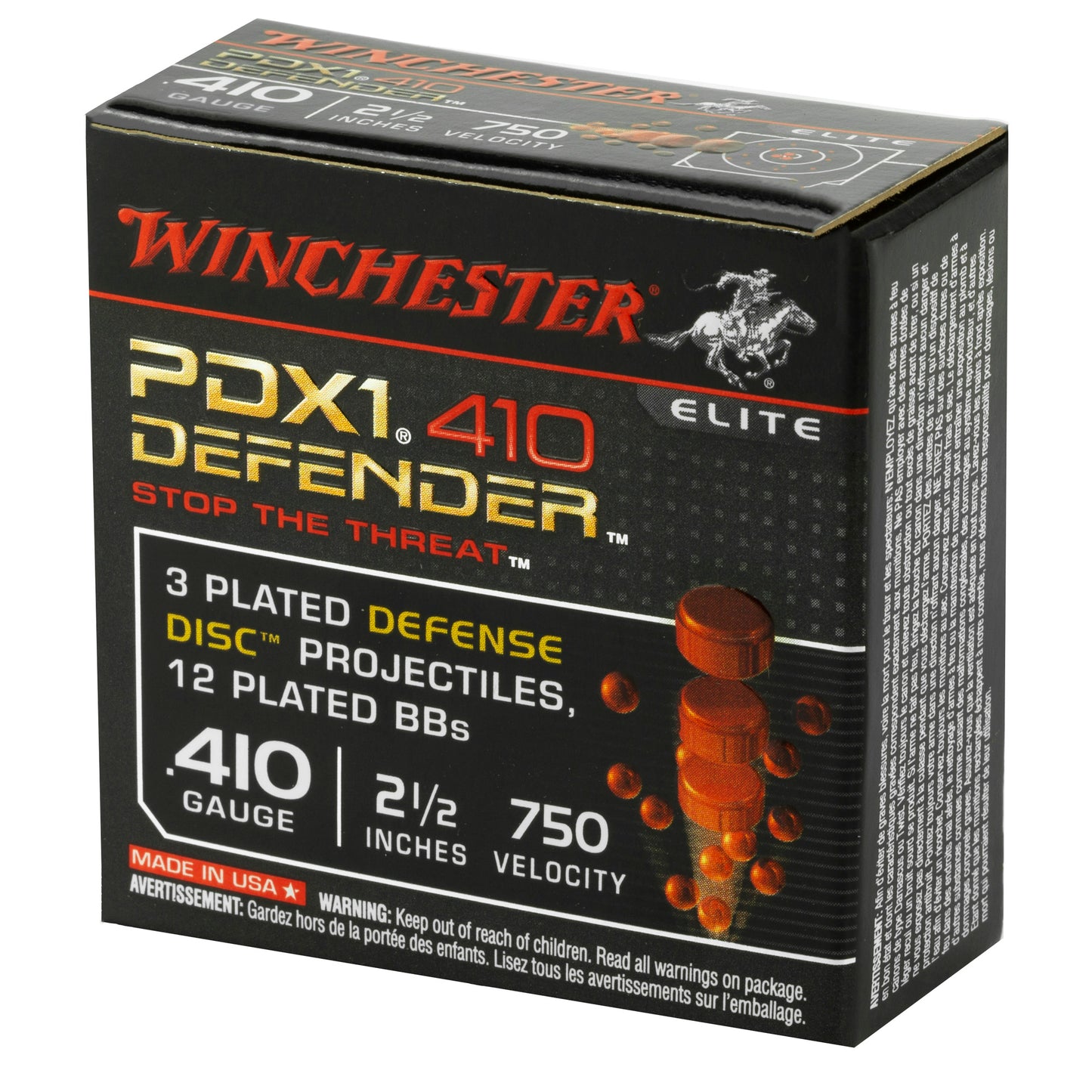 Win Defender 410ga 2.5" 3/12 Disc 10
