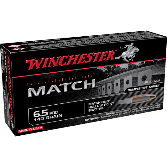 Win Prc Match 6.5prc 140gr Bthp 20/2