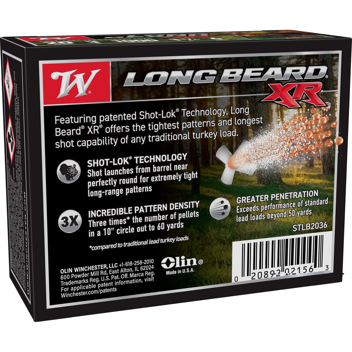 Win Lb Xr Trky 20ga 3" #6 1.25oz 10
