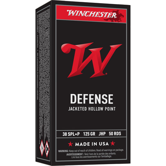 Win Usa 38spl+p 125gr Jhp 50/500