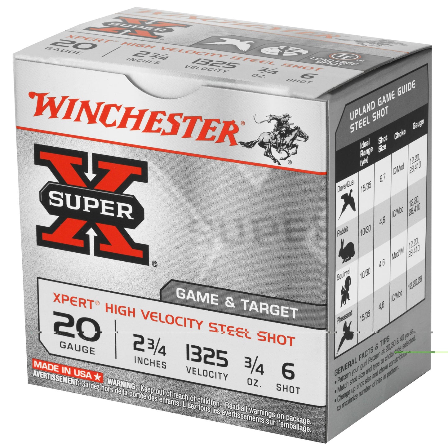 Win Xpert Trgt 20ga 2.75" #6 25/250