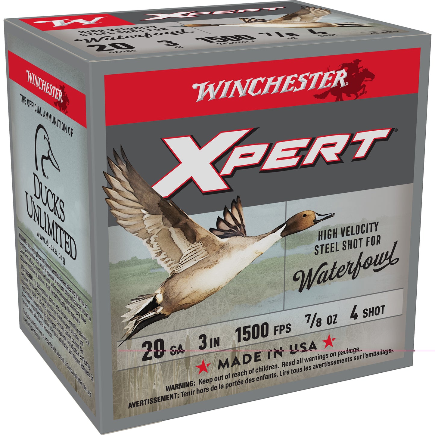 Win Xpert Steel Wf 20ga 3" #4 25/250