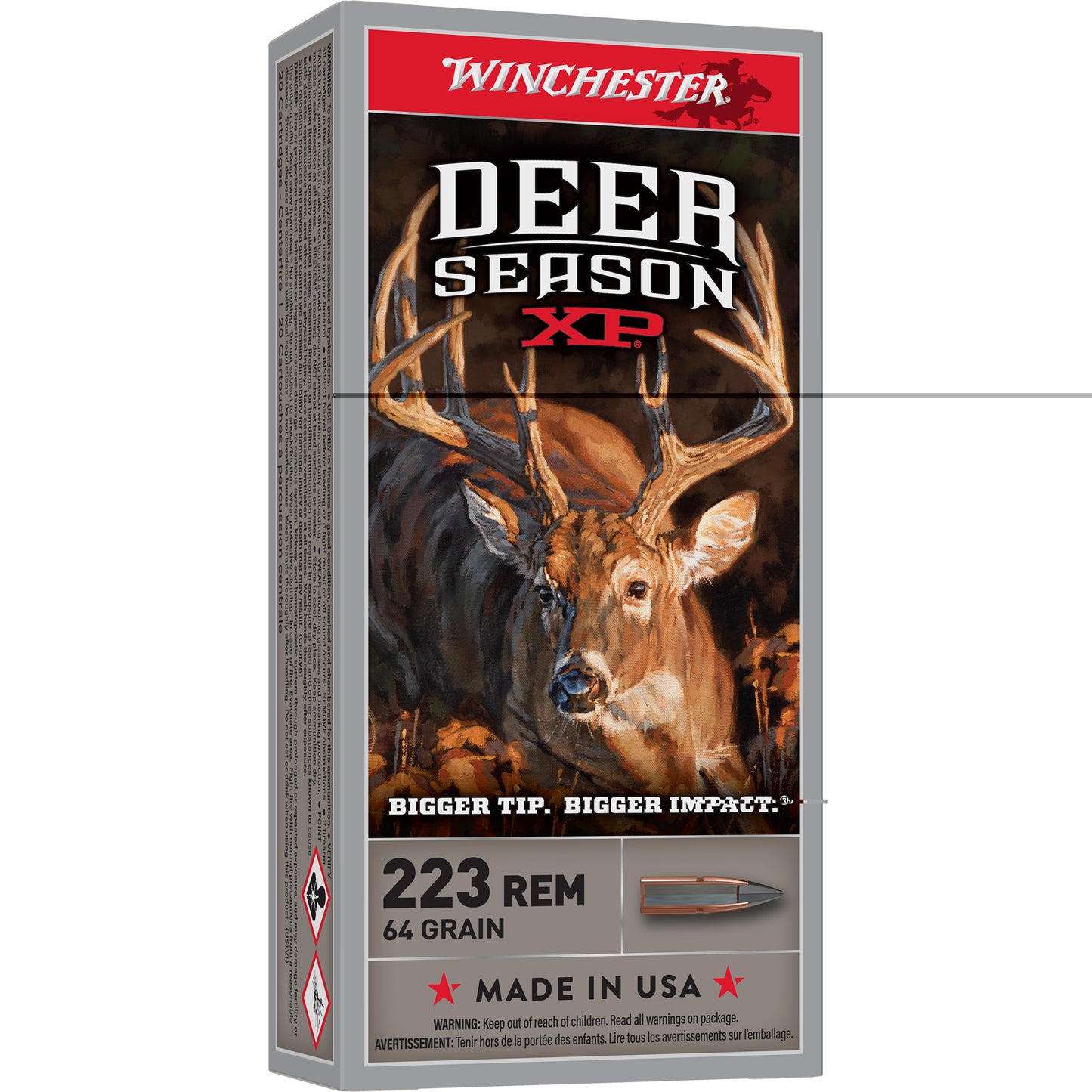 Win Deer Season 223rem 64gr 20/20