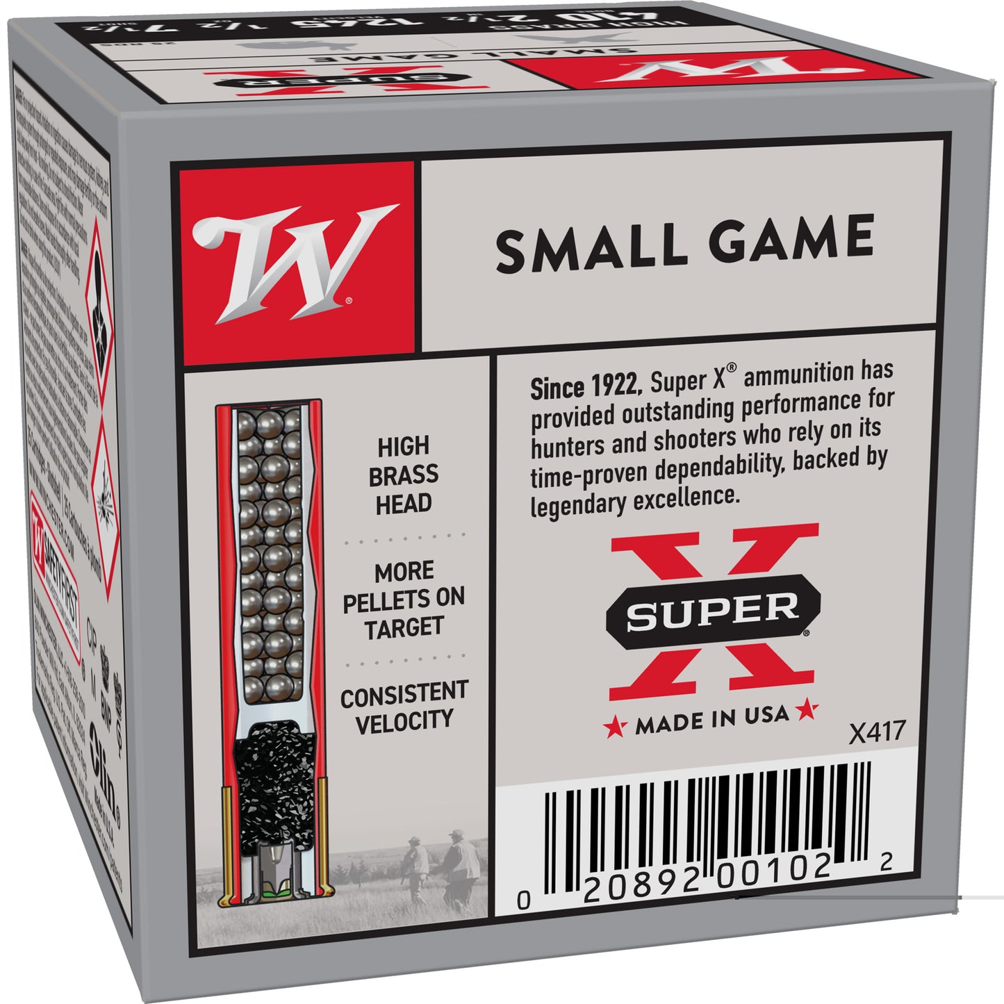 Win Spr-x Hb 410ga 2.5" #7.5 25/250