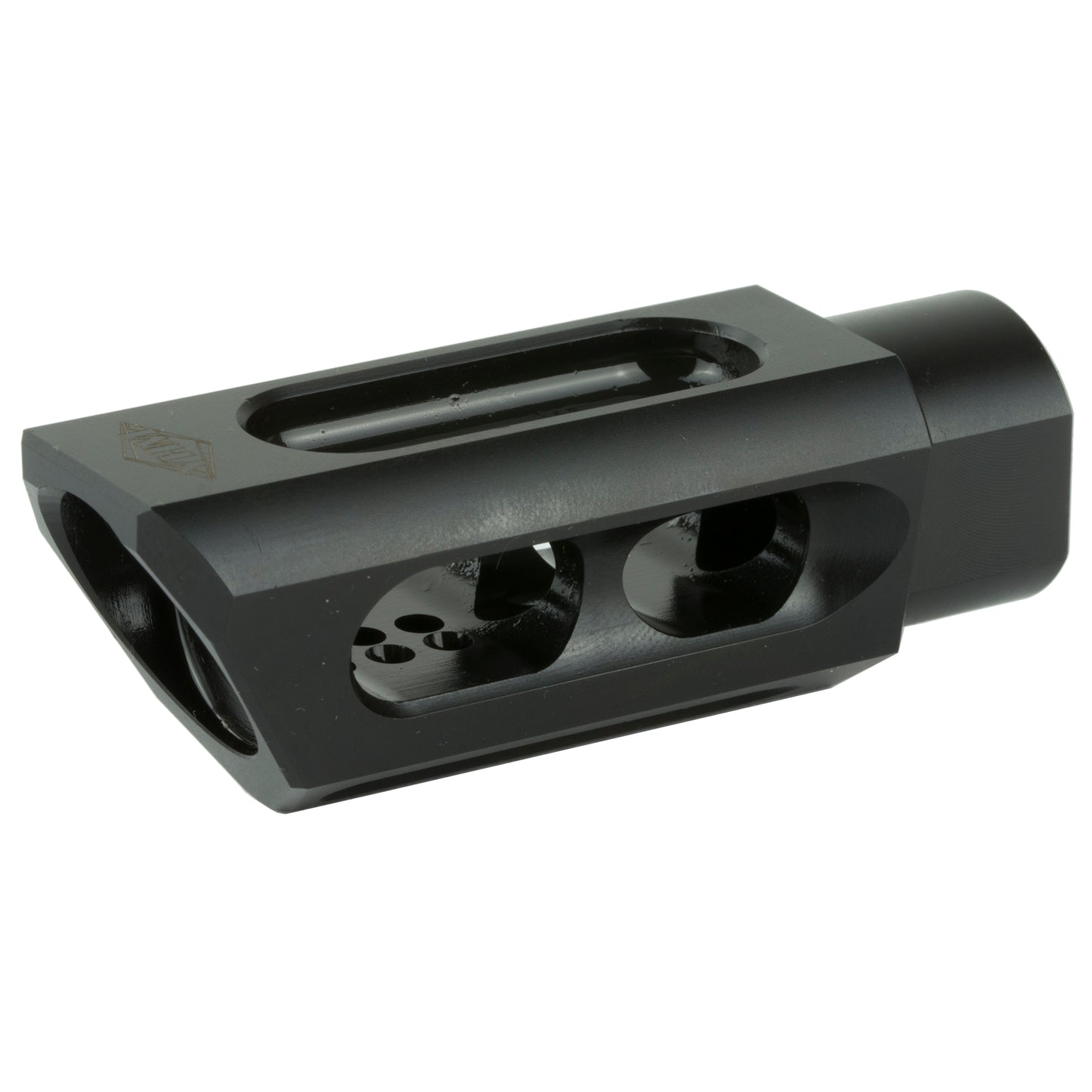 Yhm Slant Brake/comp 5/8-24 .30cal